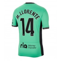 Atletico Madrid Marcos Llorente #14 Replica Third Shirt 2023-24 Short Sleeve